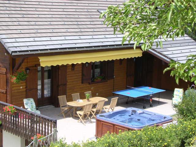 Chalet Peloton Abondance Esterno foto